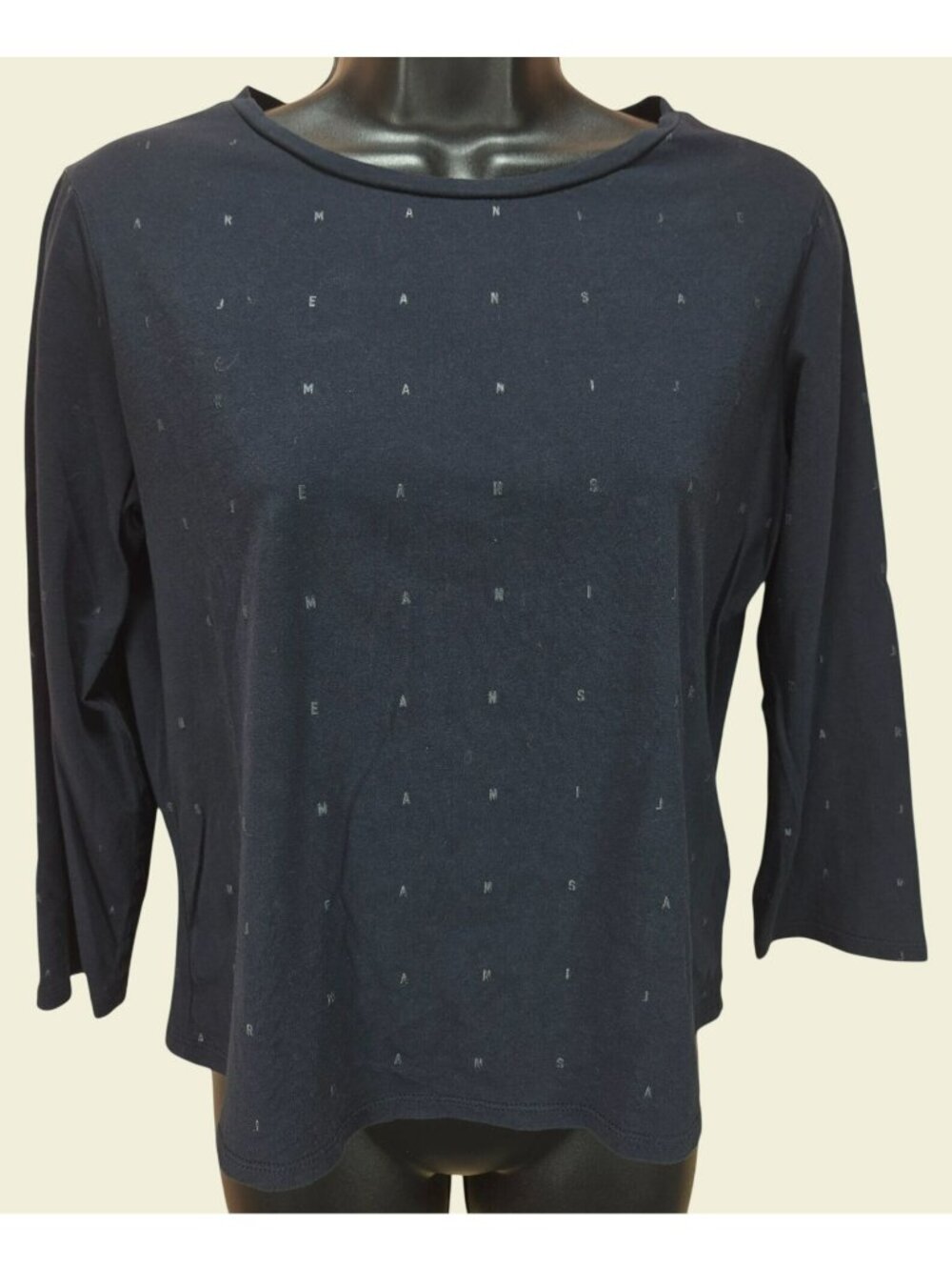 Armani Jeans Womens Long-Sleeve Blouse Size 44